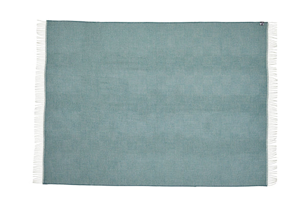 Silkeborg Uldspinderi ApS La Paz 130x200 cm Throw 00819 Teal Green