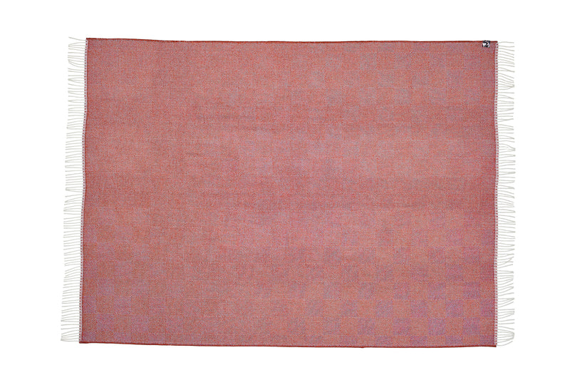 Silkeborg Uldspinderi ApS La Paz 130x200 cm Throw 01496 Ruby