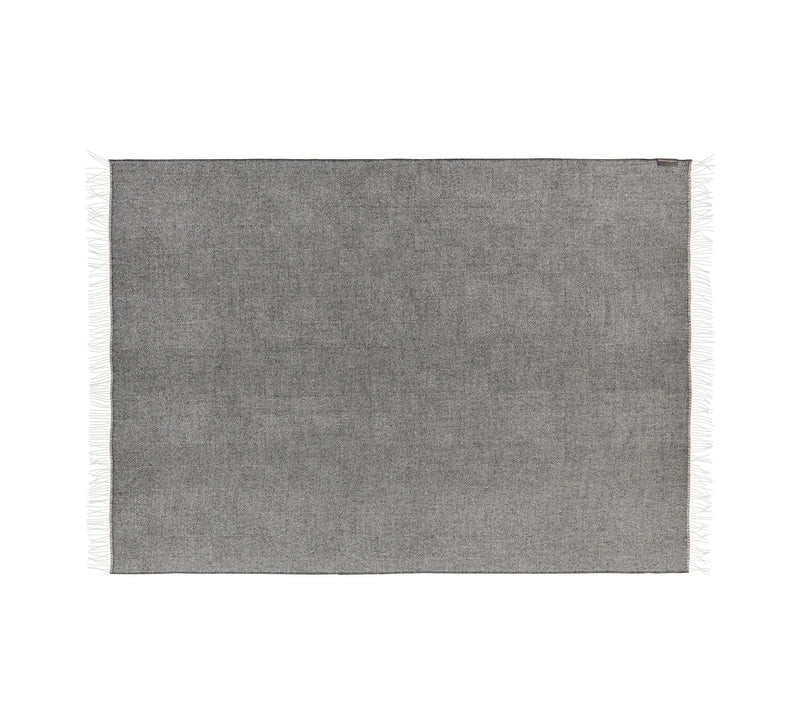 Silkeborg Uldspinderi ApS La Paz Throw 130x200 cm Throw 05109 Dark Grey (00402)