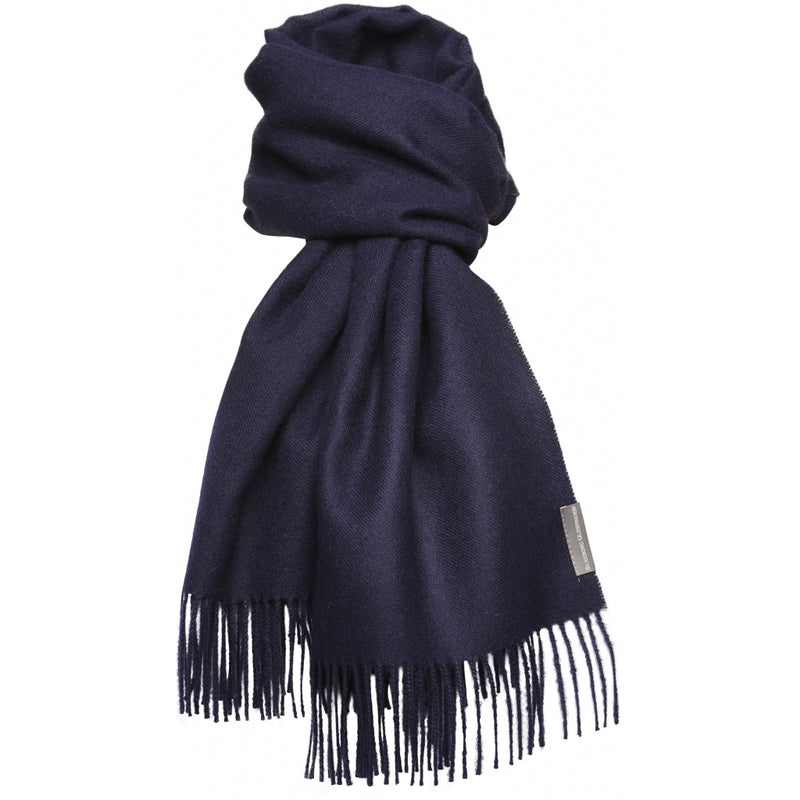 Silkeborg Uldspinderi ApS Lima Scarf 60x200 cm Scarf 01667 Navy Blue