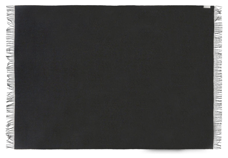 Silkeborg Uldspinderi ApS Lima 130x200 cm Throw 00500 Black