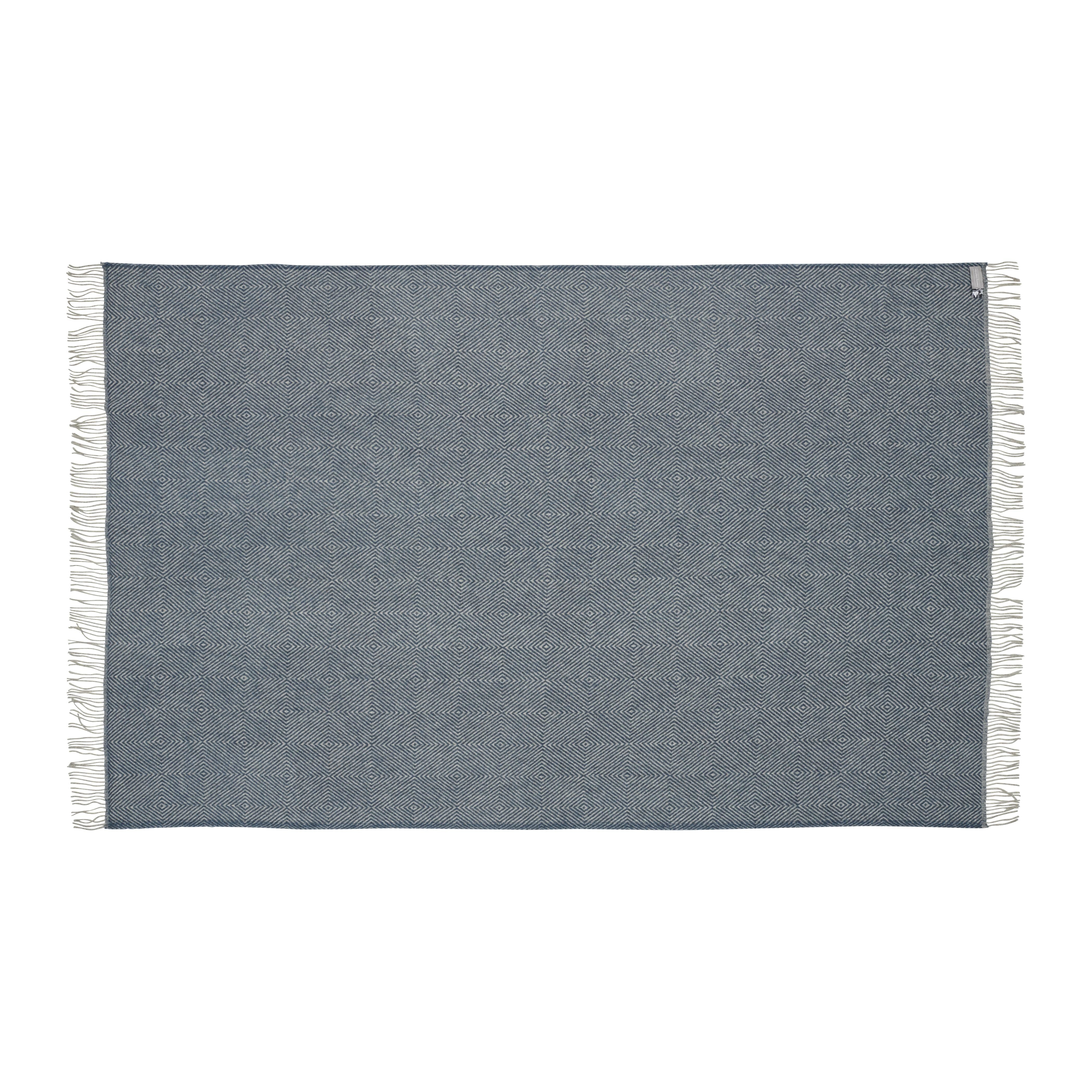 Silkeborg Uldspinderi ApS Livø 140x240 cm Throw 02126 Fjord (01109)
