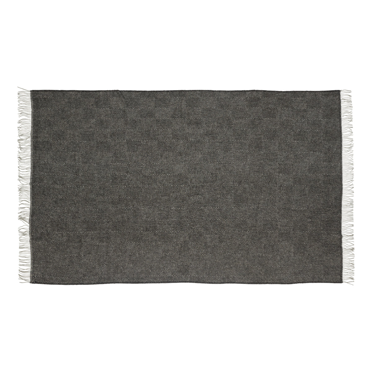 Silkeborg Uldspinderi ApS Livø 140x240 cm Throw 04109 Dark Grey