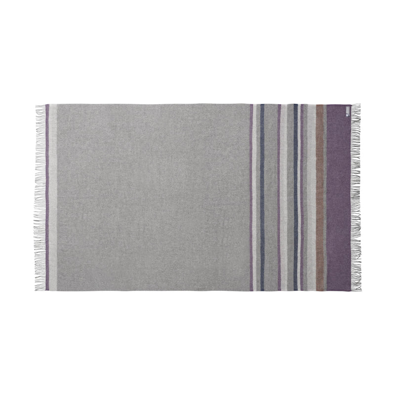 Silkeborg Uldspinderi ApS Lyø 140x240 cm Throw 00837 Grey Heather