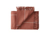 Silkeborg Uldspinderi ApS Mandø 140x240 cm Throw 03155 Rosewood