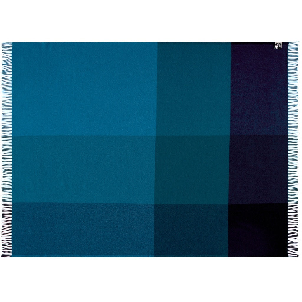 Silkeborg Uldspinderi ApS Miami 130x190 cm Throw 05307 Deep Ocean Blue