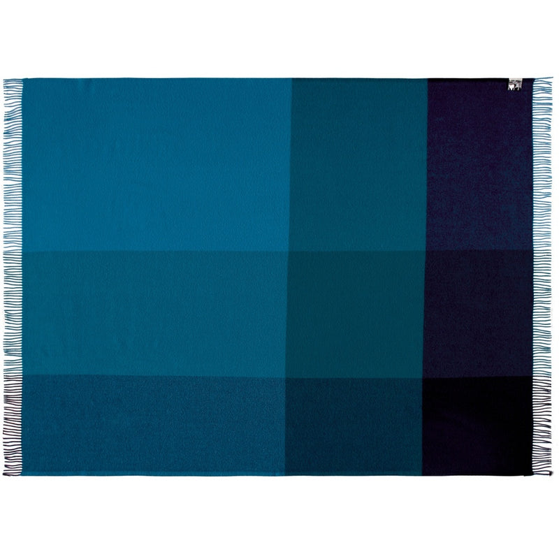 Silkeborg Uldspinderi ApS Miami 130x190 cm Throw 05307 Deep Ocean Blue