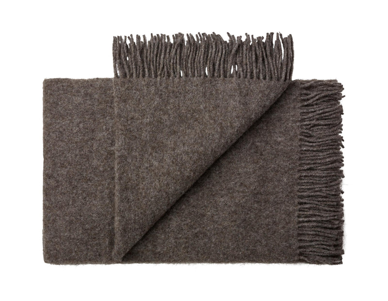 Silkeborg Uldspinderi ApS Oxford Throw 140x240 cm Throw 00409 Dark Grey