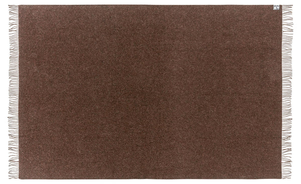 Silkeborg Uldspinderi ApS Oxford Throw 140x240 cm Throw 00410 Dark Brown