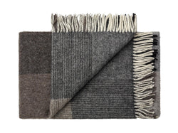 Silkeborg Uldspinderi ApS Oxford Throw 140x240 cm Throw 05304 Dark Grey