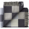 Silkeborg Uldspinderi ApS Plain Beat 130x190 cm Throw 1224 Dark Grey Notes