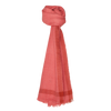 Silkeborg Uldspinderi ApS Rustic Border 60x200 cm Scarf 02675 Red Orange