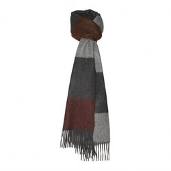 Silkeborg Uldspinderi ApS Salta 30x200 cm Scarf 00094 Brown Grey