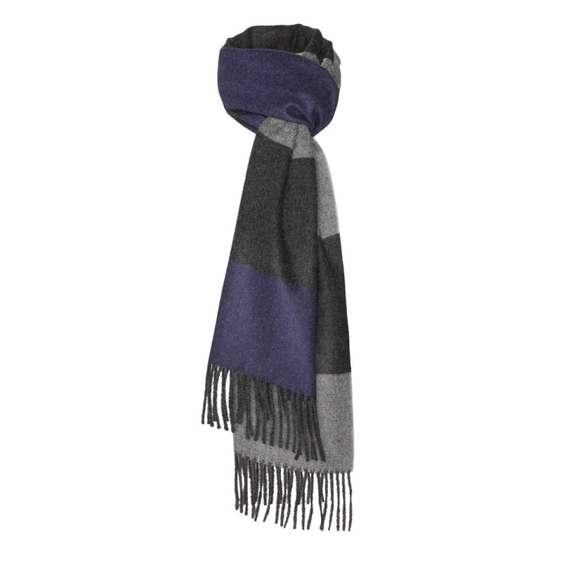 Silkeborg Uldspinderi ApS Salta Scarf 30x200 cm Scarf 00091 Blue Grey