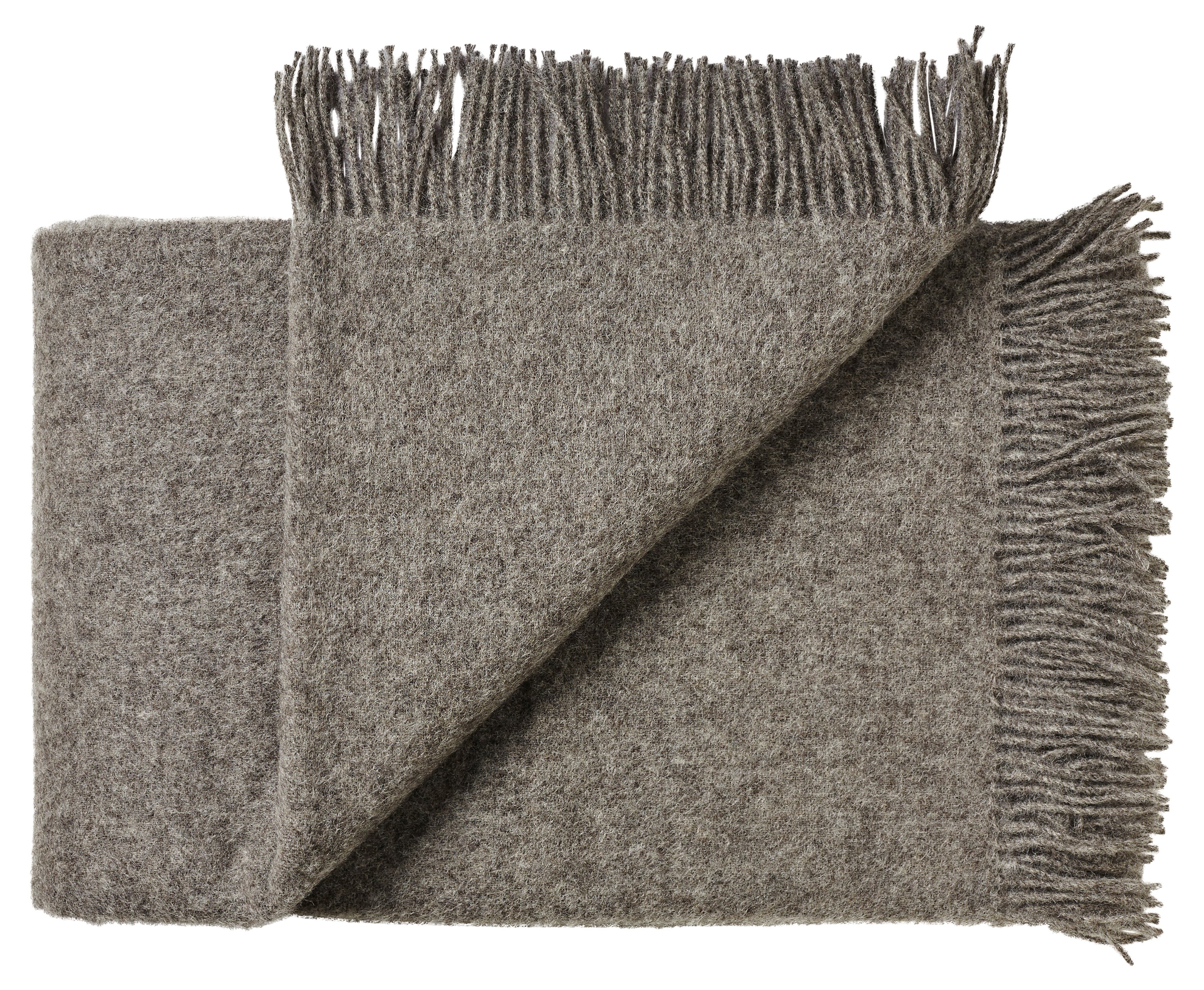 Silkeborg Uldspinderi ApS Samsø 130x200 cm Throw 00116 Dark Nordic Grey