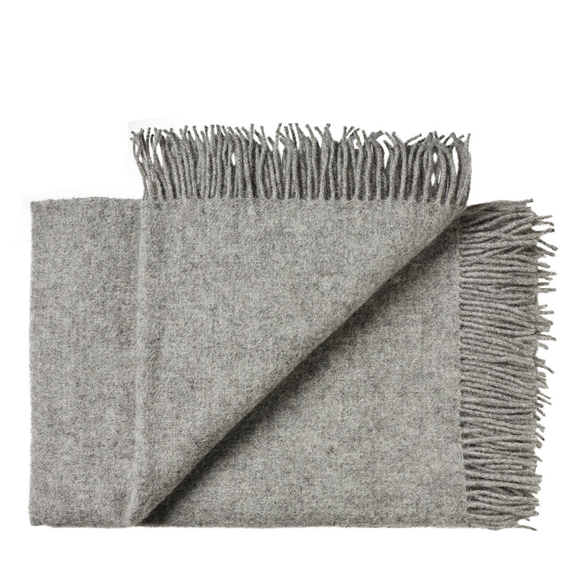 Silkeborg Uldspinderi ApS Samsø 85x130 cm Throw 00115 Nordic Grey