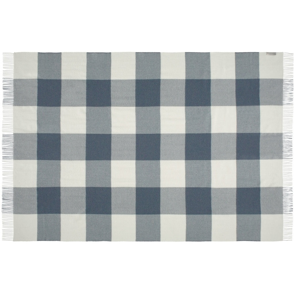 Silkeborg Uldspinderi ApS Santa Fe 130x200 cm Throw 00791 Petrol Blue