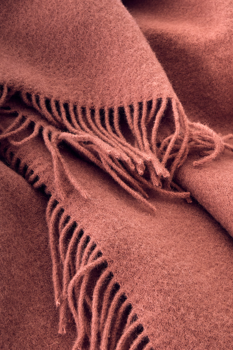 Silkeborg Uldspinderi ApS Season 130x200 cm Throw 03109 Rosewood (03124)