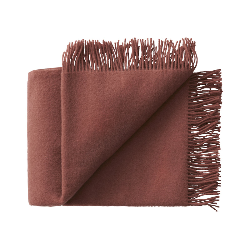 Silkeborg Uldspinderi ApS Season 130x200 cm Throw 03109 Rosewood (03124)