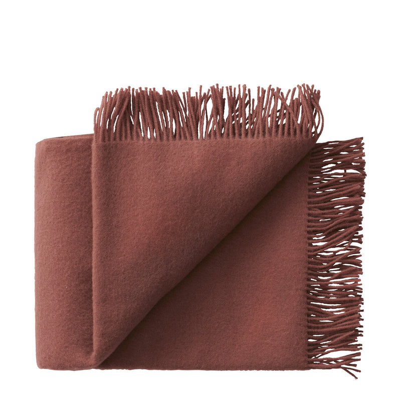 Silkeborg Uldspinderi ApS Season 130x200 cm Throw 03109 Rosewood (03124)