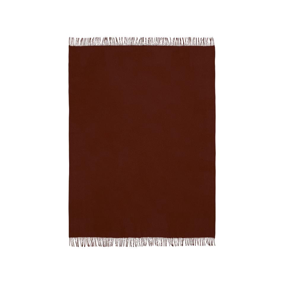 Silkeborg Uldspinderi ApS Season 130x200 cm Throw 03524 Beetroot