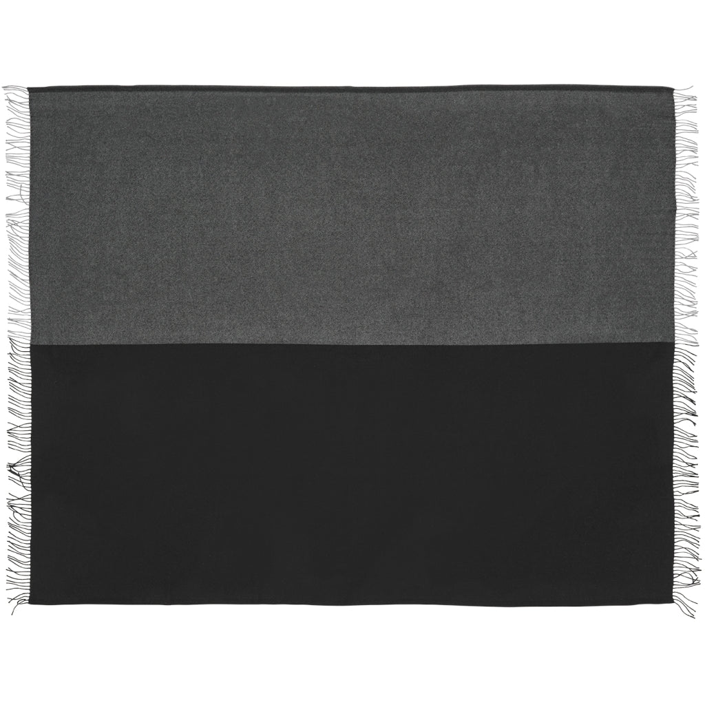 Silkeborg Uldspinderi ApS Secret 130x190 cm Throw 02201 Granit/Black