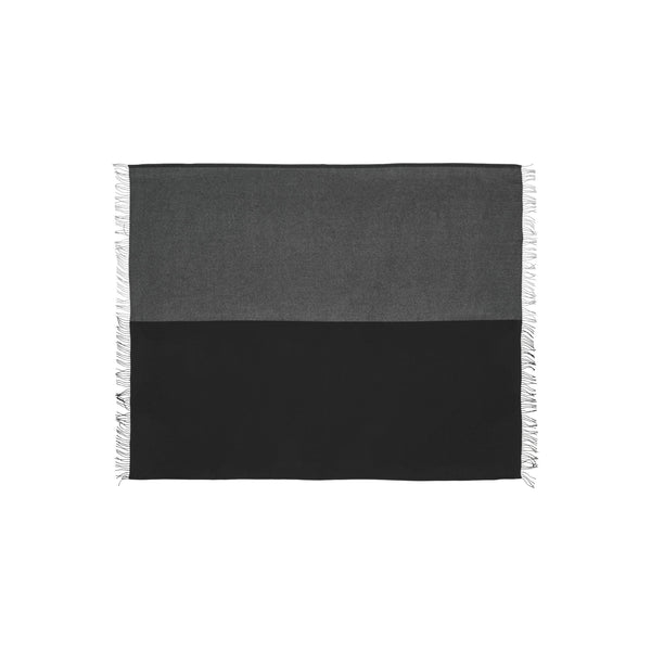 Silkeborg Uldspinderi ApS Secret 130x190 cm - RWS Throw 02201 Granit/Black