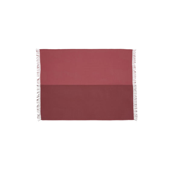 Silkeborg Uldspinderi ApS Secret 130x190 cm - RWS Throw 02202 Beetroot/Rhubarb