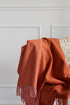Silkeborg Uldspinderi ApS Secret 130x190 cm - RWS Throw 02215 Coral/Amber