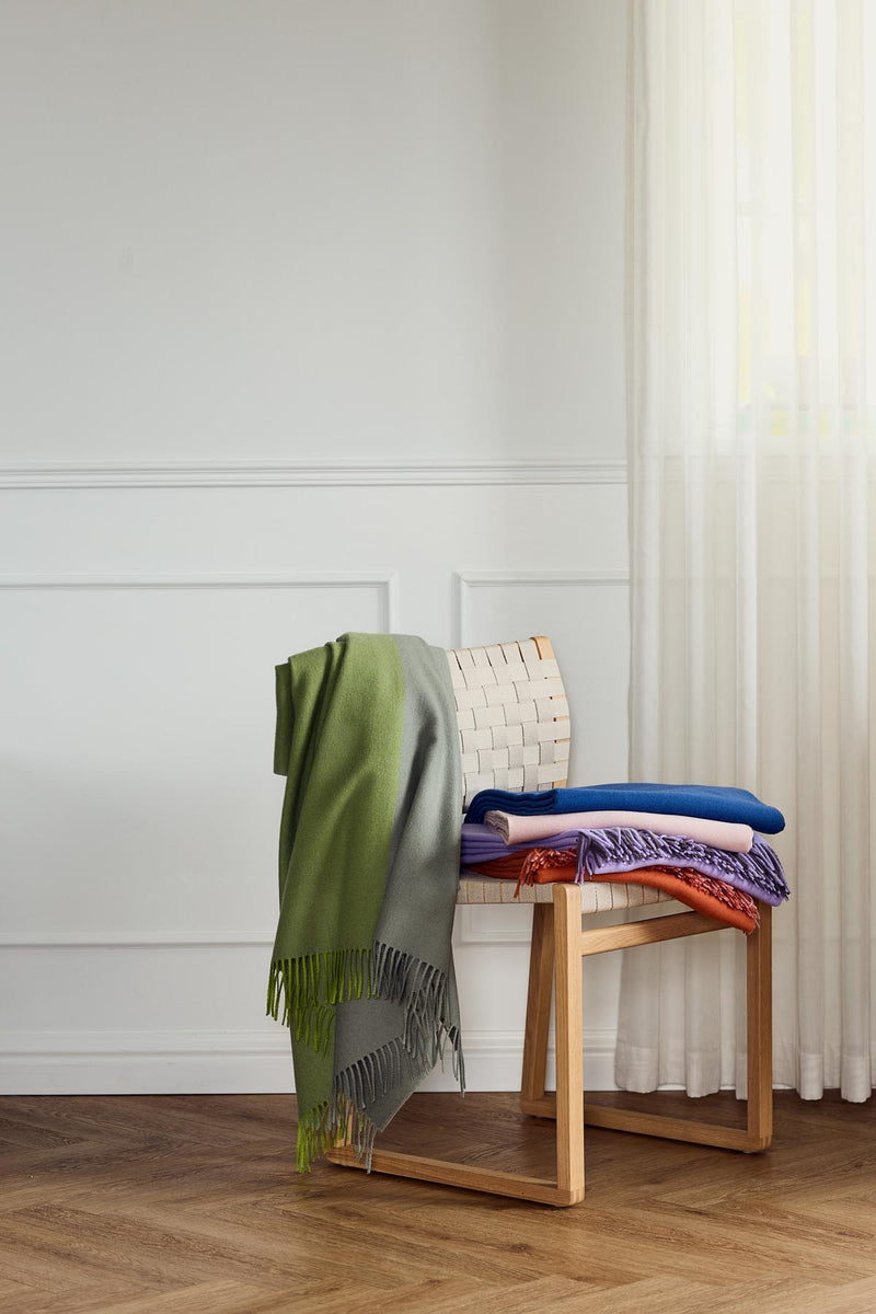 Silkeborg Uldspinderi ApS Secret 130x190 cm - RWS Throw 02215 Coral/Amber