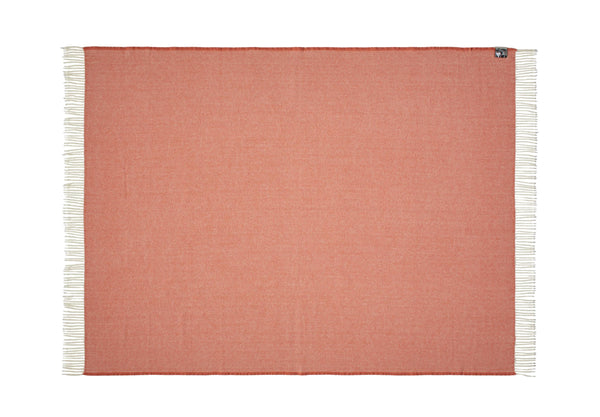 Silkeborg Uldspinderi ApS Sevilla 130x190 cm Throw 05296 Coral Red