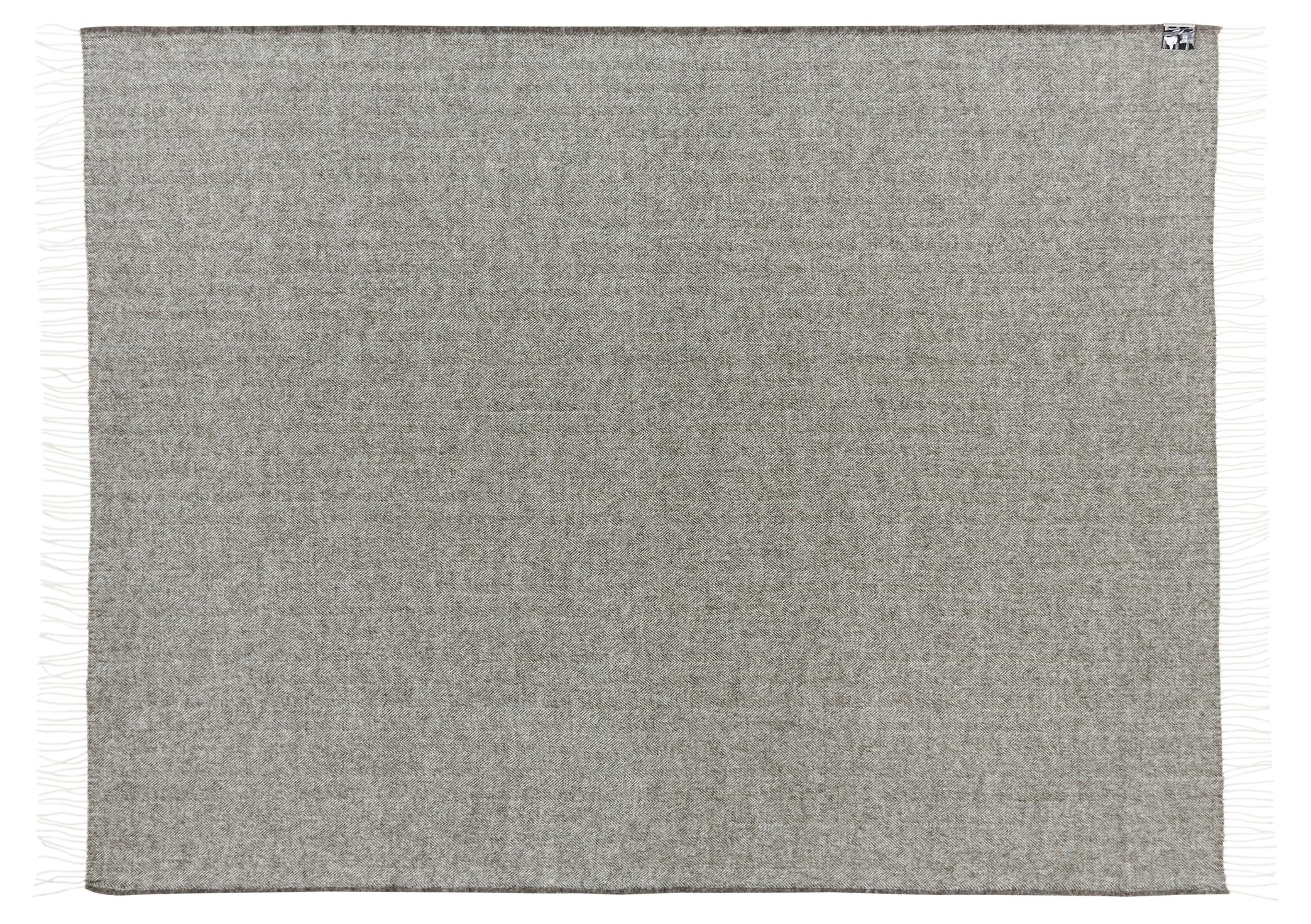Silkeborg Uldspinderi ApS Sevilla 130x190 cm Throw 05154 Medium Grey