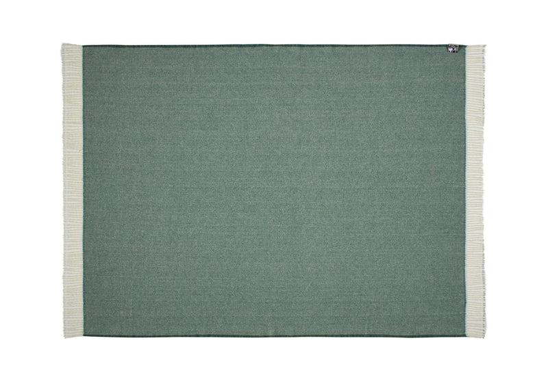 Silkeborg Uldspinderi ApS Sevilla Throw 130x190 cm Throw 05295 Pine Green