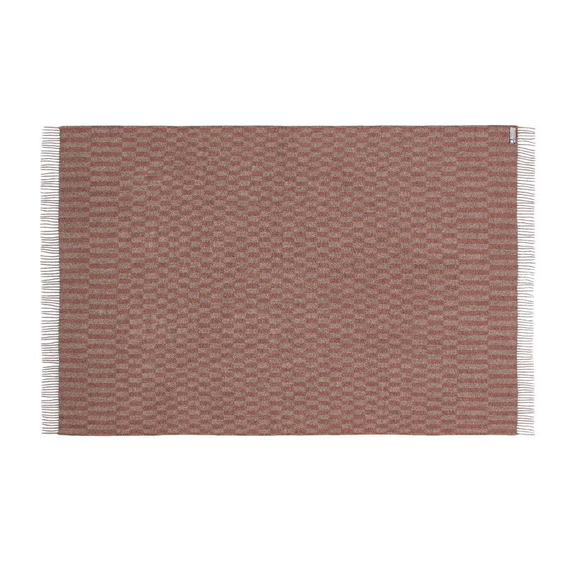 Silkeborg Uldspinderi ApS Stockholm 140x240 cm Throw 00823 Grey Rose