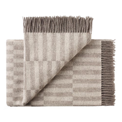 Silkeborg Uldspinderi ApS Stockholm Throw 130x200 cm Throw 00820 Grey White