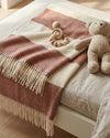 Silkeborg Uldspinderi ApS The Sweater Junior 100x140 cm Throw 05322 Brown