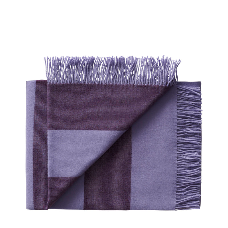 Silkeborg Uldspinderi ApS The Sweater Polychrome 130x190 cm Throw 01002 Lavender Purple