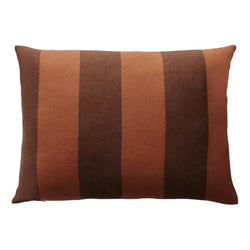 Silkeborg Uldspinderi ApS The Sweater Polychrome cushion 50x70 cm Cushion 01001 Orange Brown