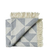 Silkeborg Uldspinderi ApS Twist a Twill 130x190 cm Throw 01095 Light Grey