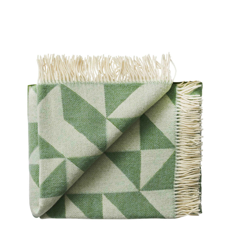 Silkeborg Uldspinderi ApS Twist a Twill 130x190 cm Throw 01179 Maple Green