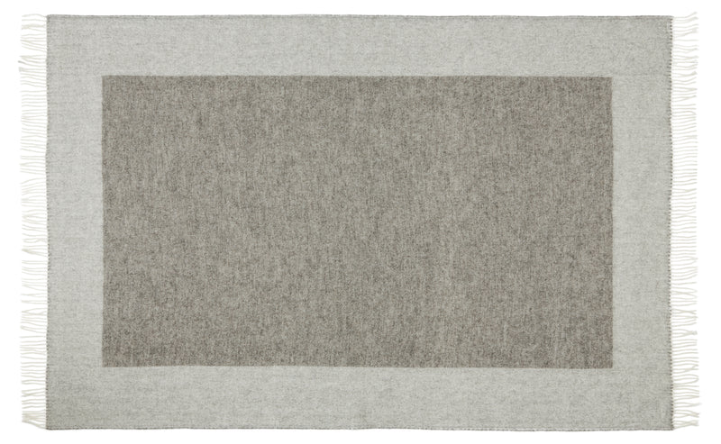 Silkeborg Uldspinderi ApS Venø 140x240 cm Throw 00111 Light Nordic Grey
