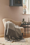 Silkeborg Uldspinderi ApS Venø 140x240 cm Throw 00111 Light Nordic Grey