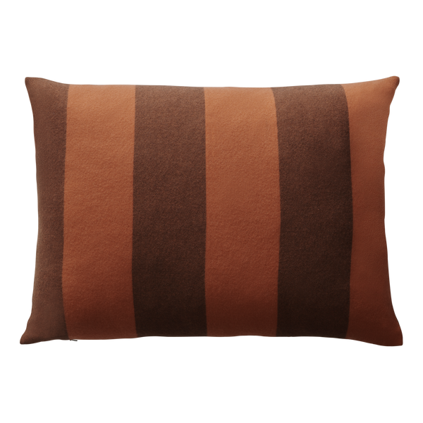 Silkeborg Uldspinderi ApS The Sweater Polychrome cushion 50x70 cm Cushion 1001 Orange/Brown